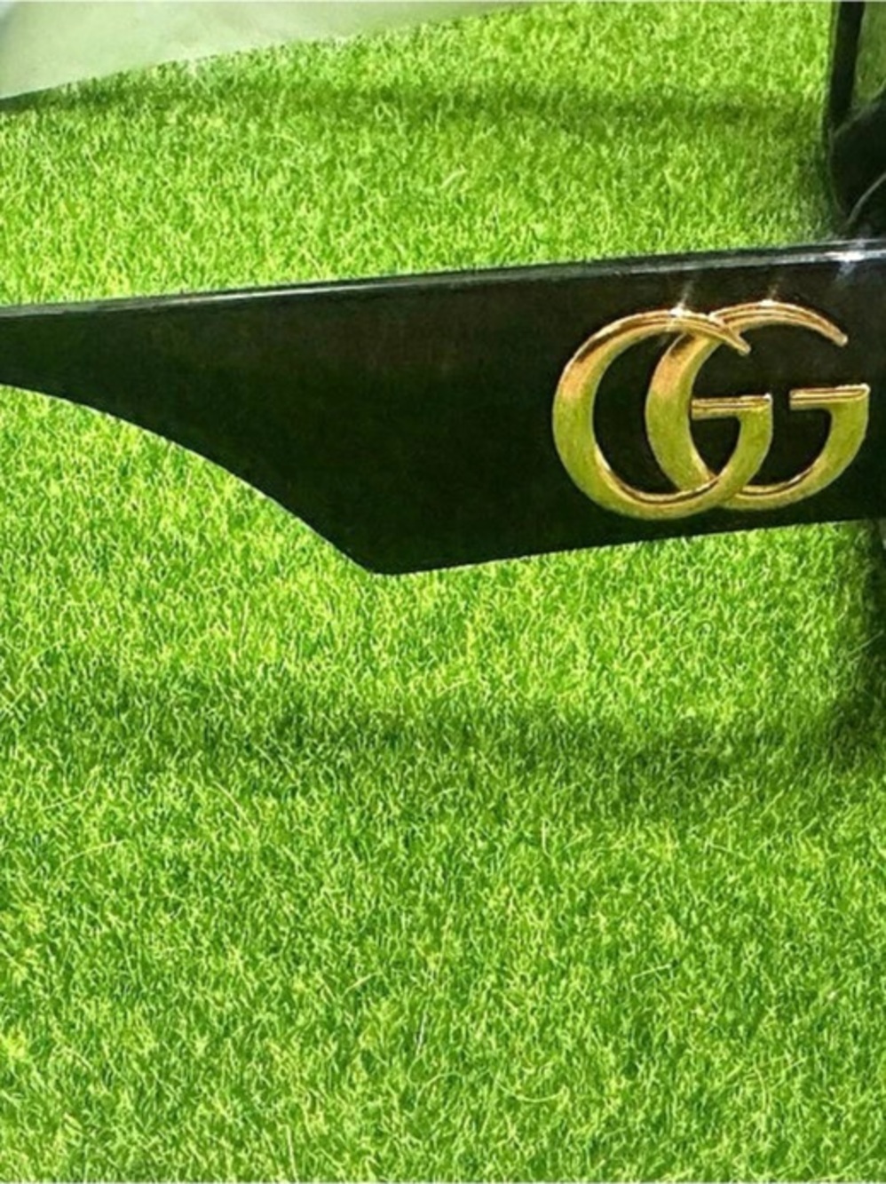 Gucci GG0053S Oversized Square Sunglasses Black - Picture 2 of 7
